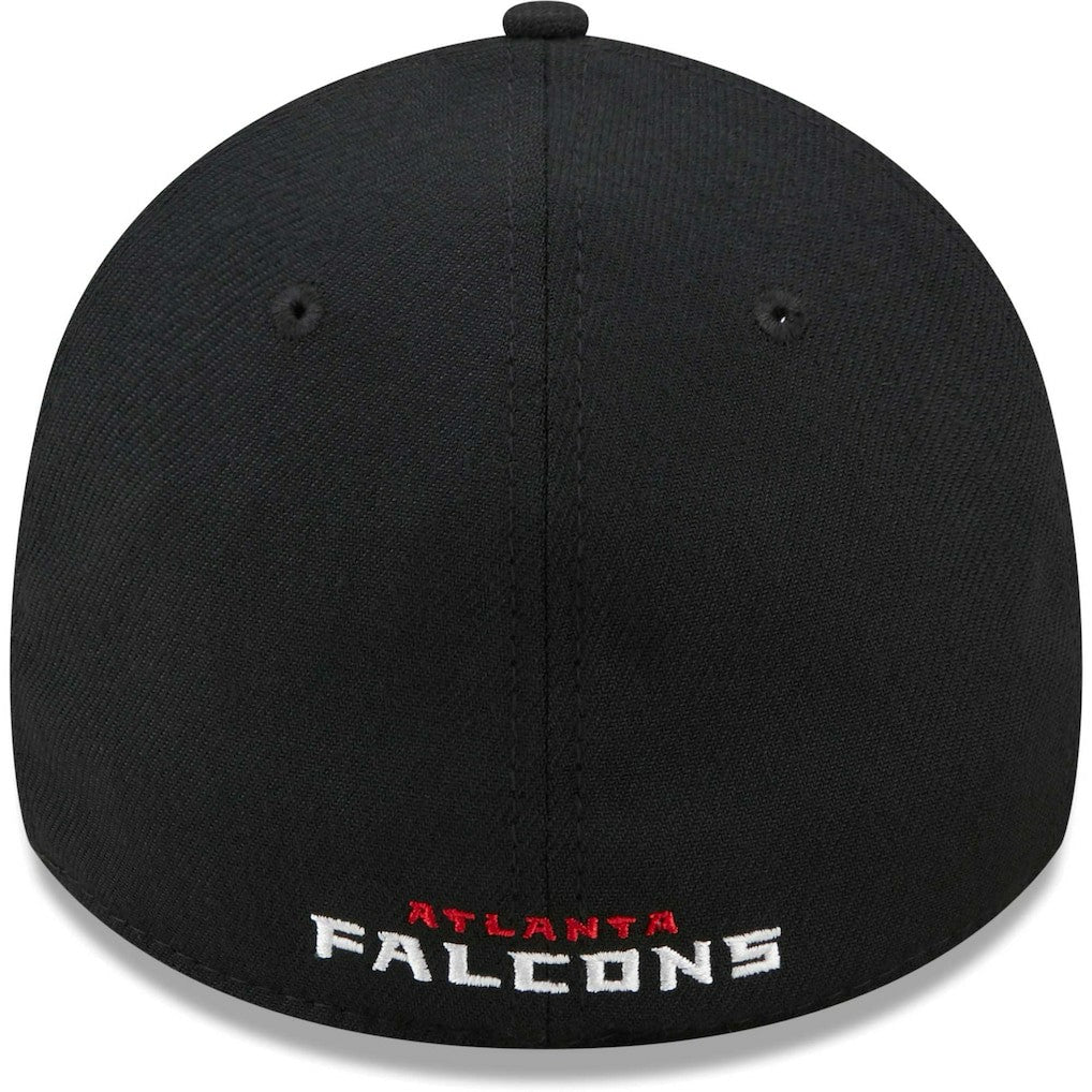 Atlanta Falcons New Era Flawless Stripe 39THIRTY Flex Hat - Black Hats