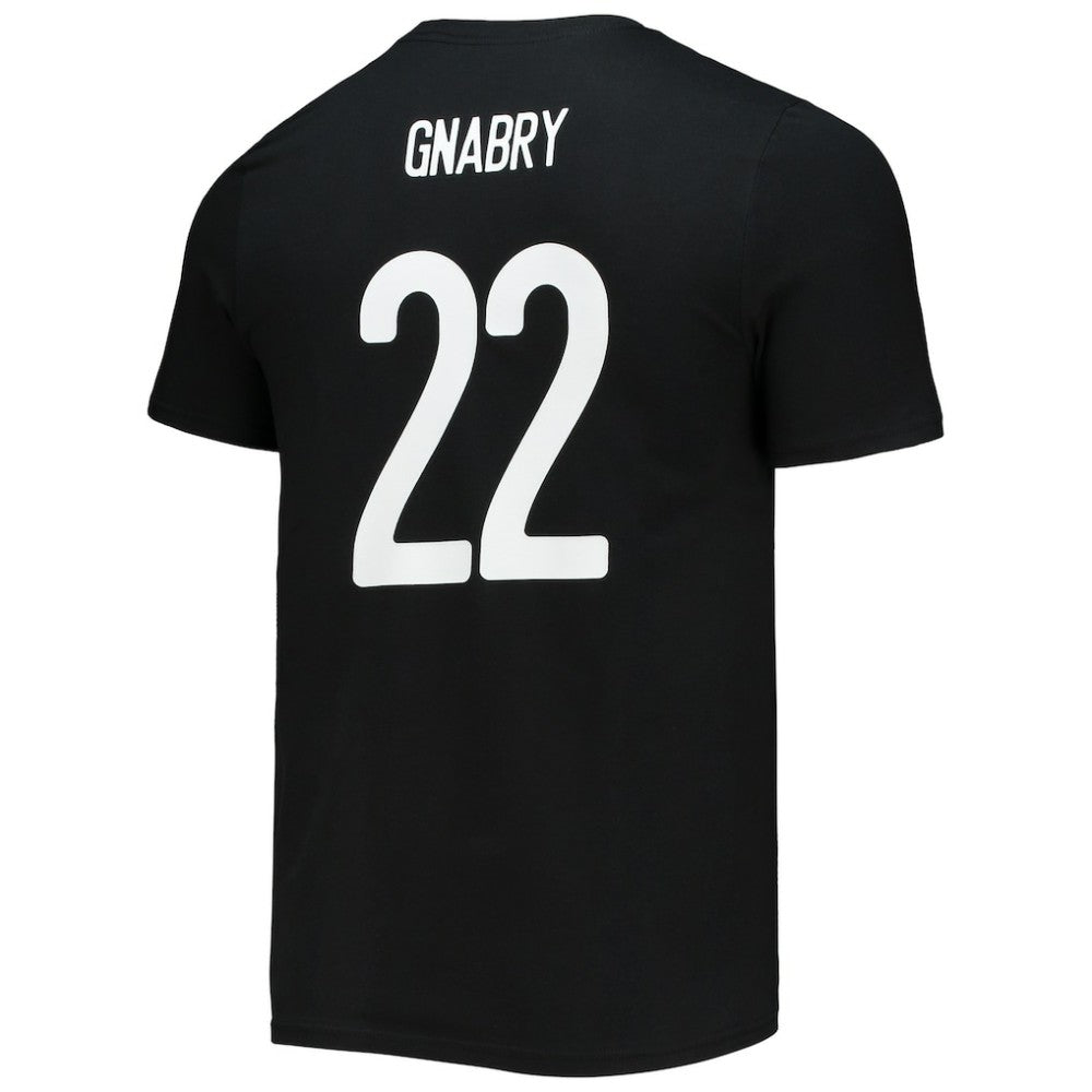 Serge Gnabry Bayern Munich Amplifier Name & Number T-Shirt Black - Adidas for sale