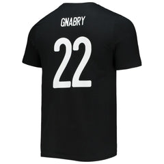Serge Gnabry Bayern Munich Amplifier Name & Number T-Shirt Black - Adidas for sale