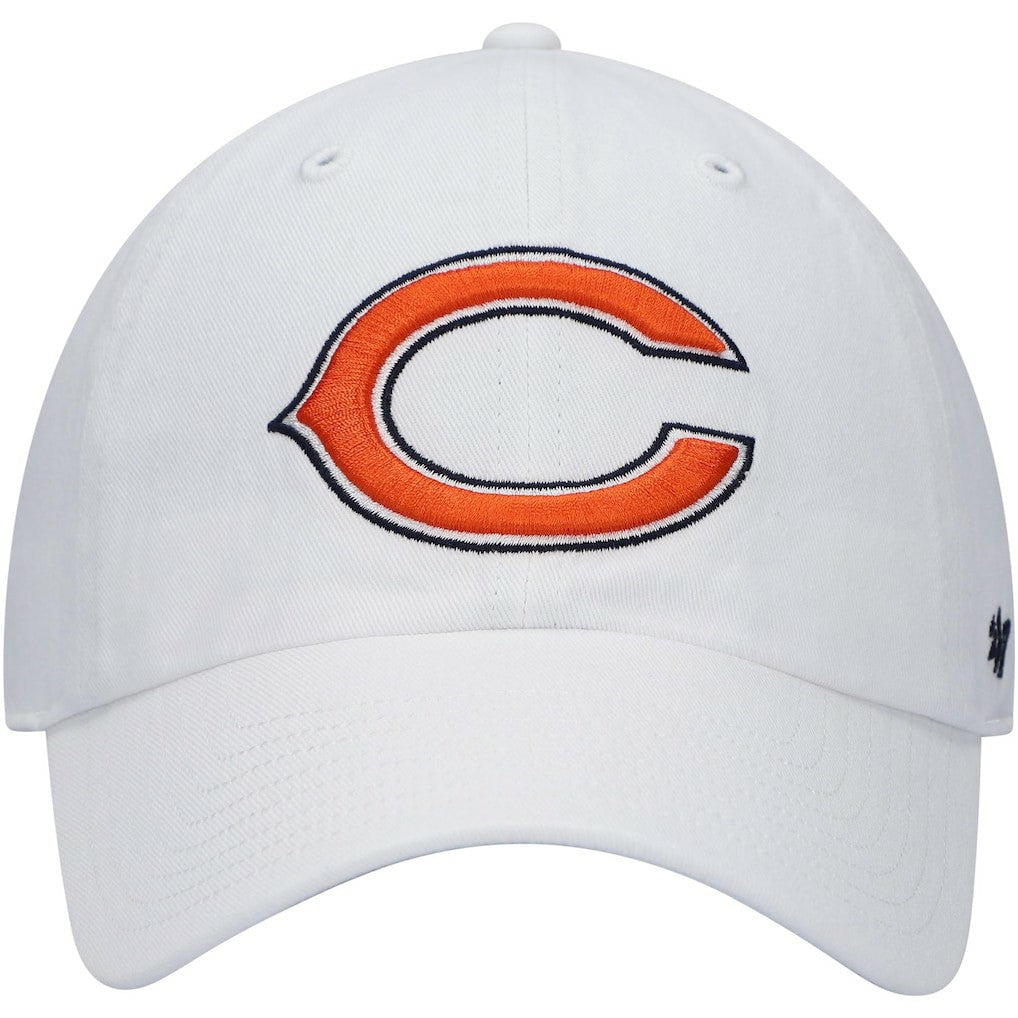 Chicago Bears '47 Logo Clean Up Adjustable Hat - White Hats
