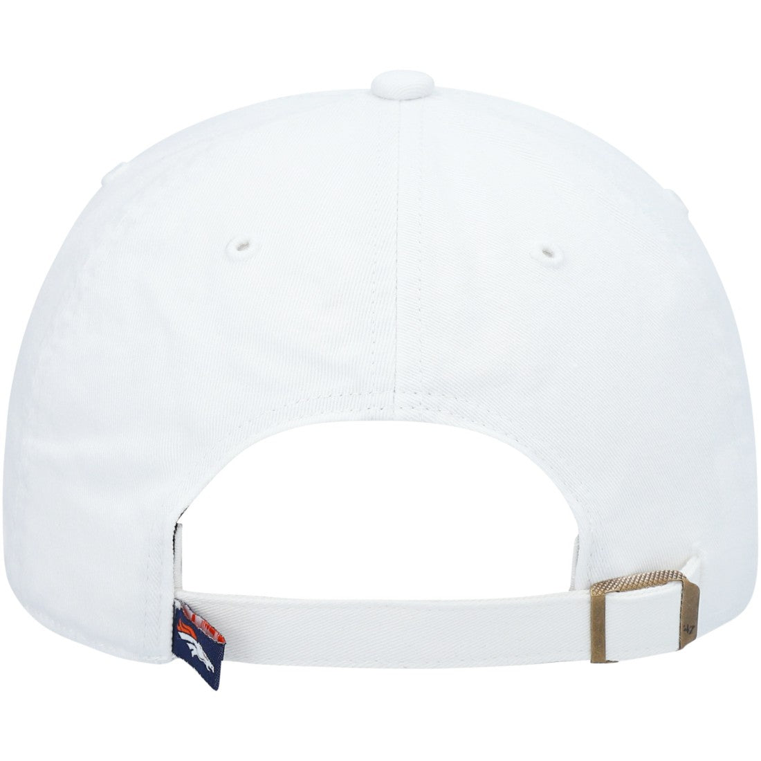 Denver Broncos '47 Clean Up Adjustable Hat - White Hats