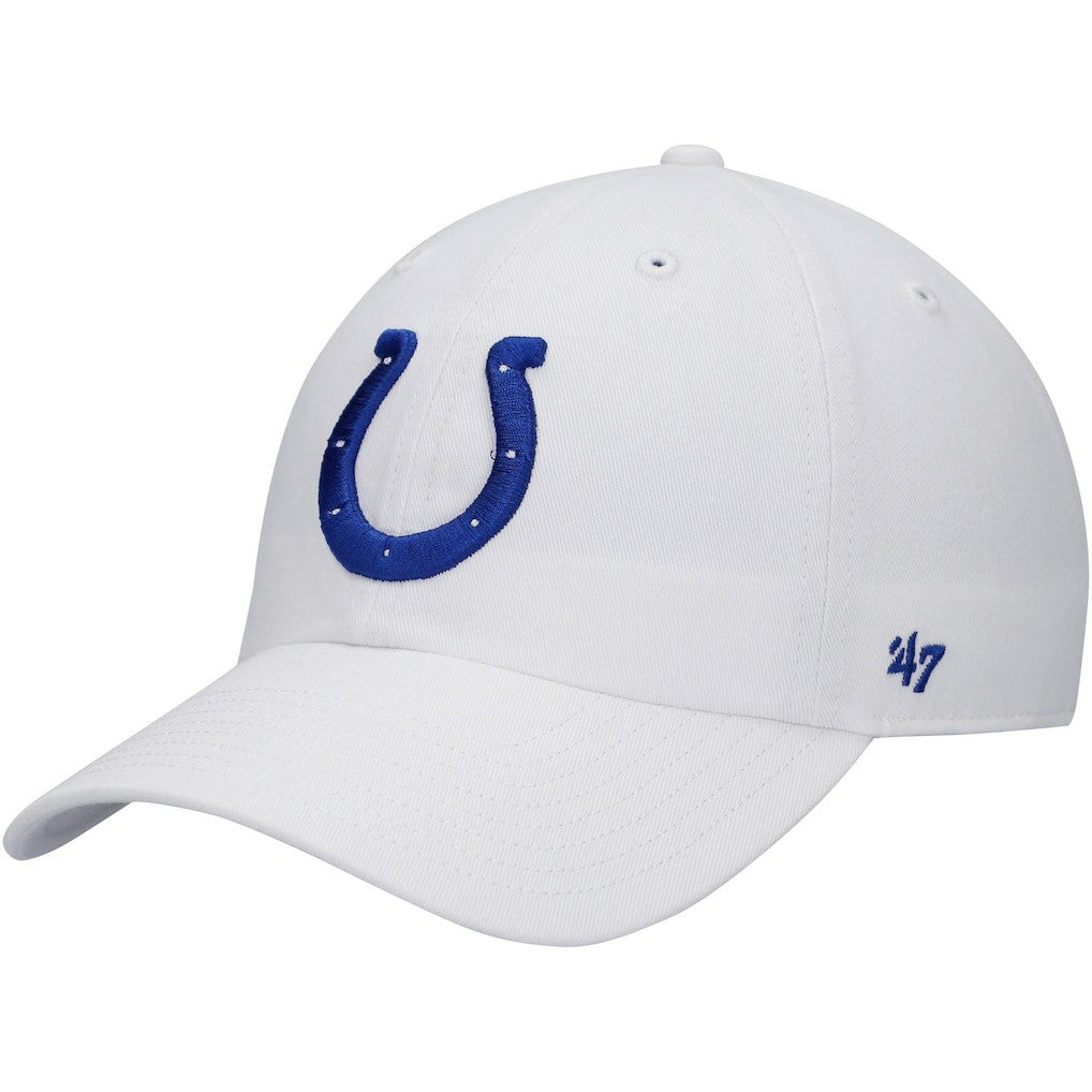 Indianapolis Colts '47 Clean Up Adjustable Hat - White Hats