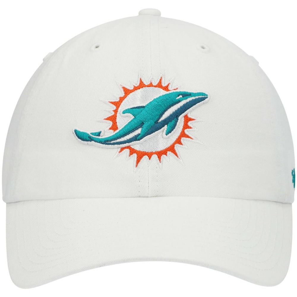 Miami Dolphins '47 Clean Up Adjustable Hat - White Hats