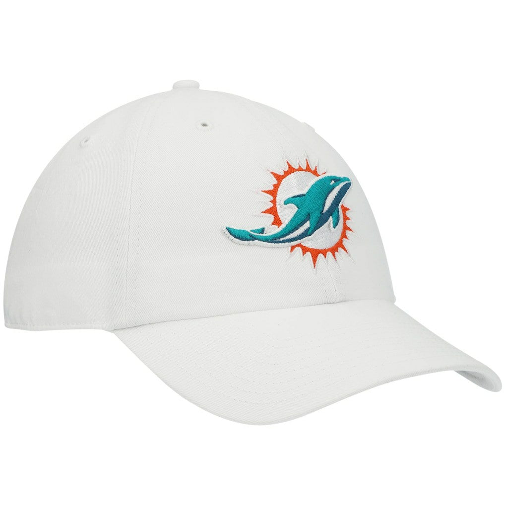 Miami Dolphins '47 Clean Up Adjustable Hat - White Hats