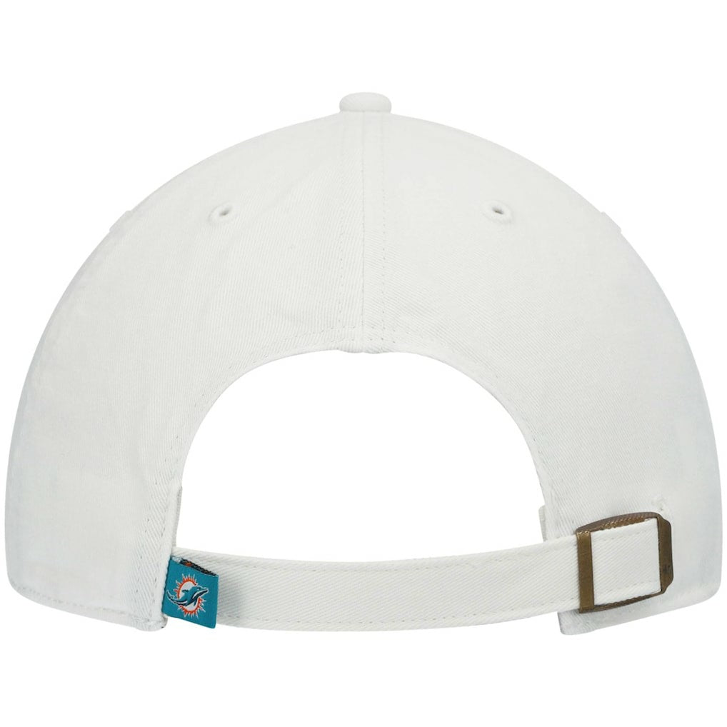 Miami Dolphins '47 Clean Up Adjustable Hat - White Hats