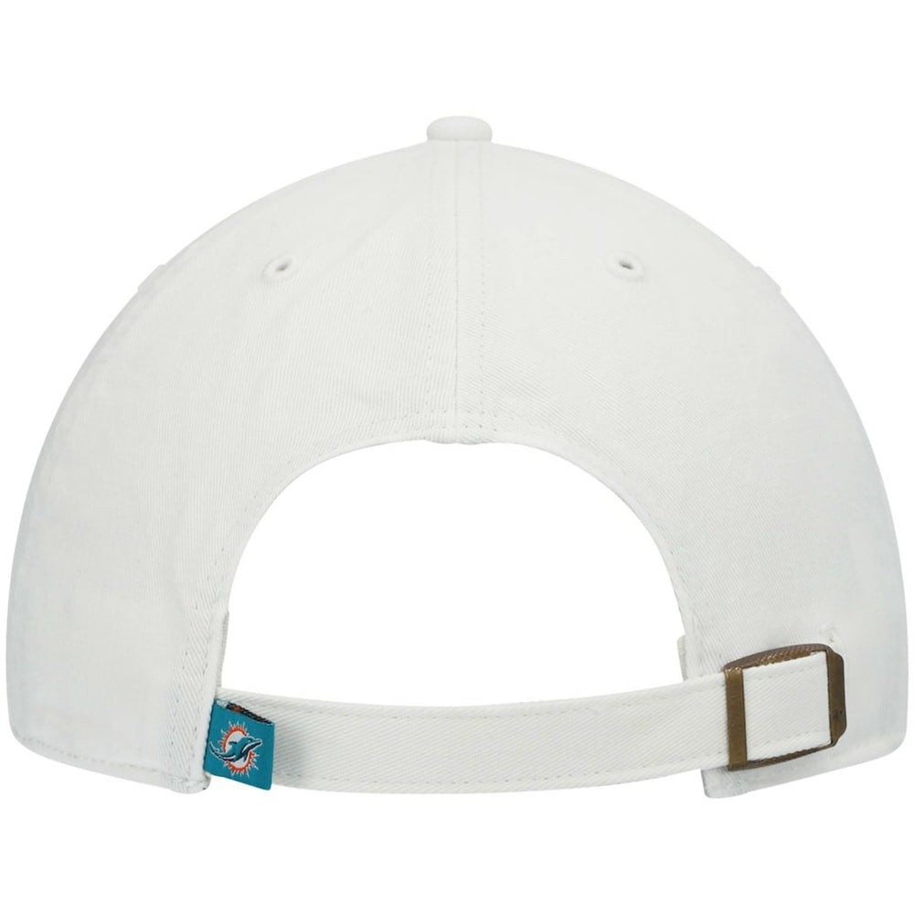 Miami Dolphins '47 Clean Up Adjustable Hat - White Hats