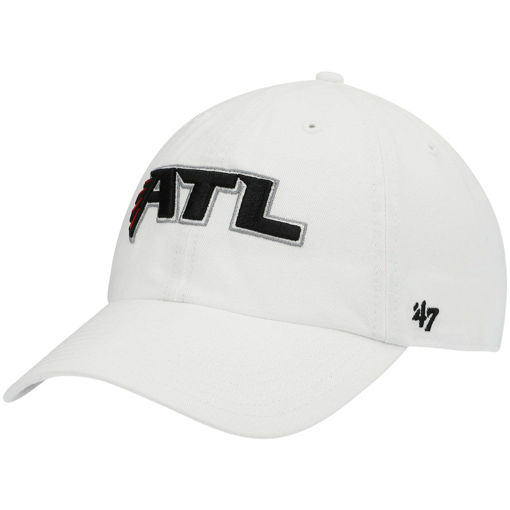 Atlanta Falcons '47 Clean Up Adjustable Hat - White Hats