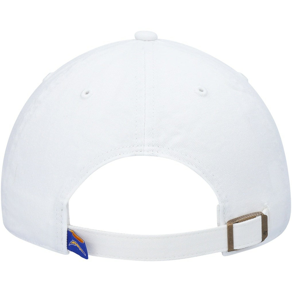 Los Angeles Chargers '47 Clean Up Adjustable Hat - White Hats