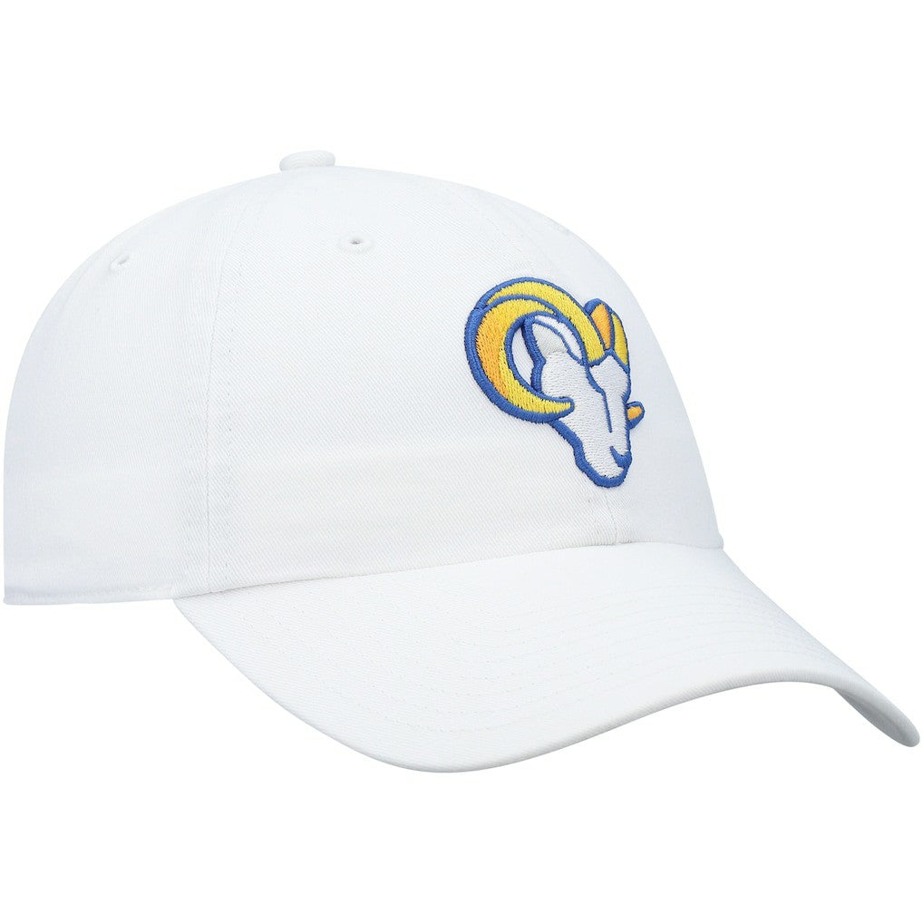 Los Angeles Rams '47 Logo Clean Up Adjustable Hat - White Hats
