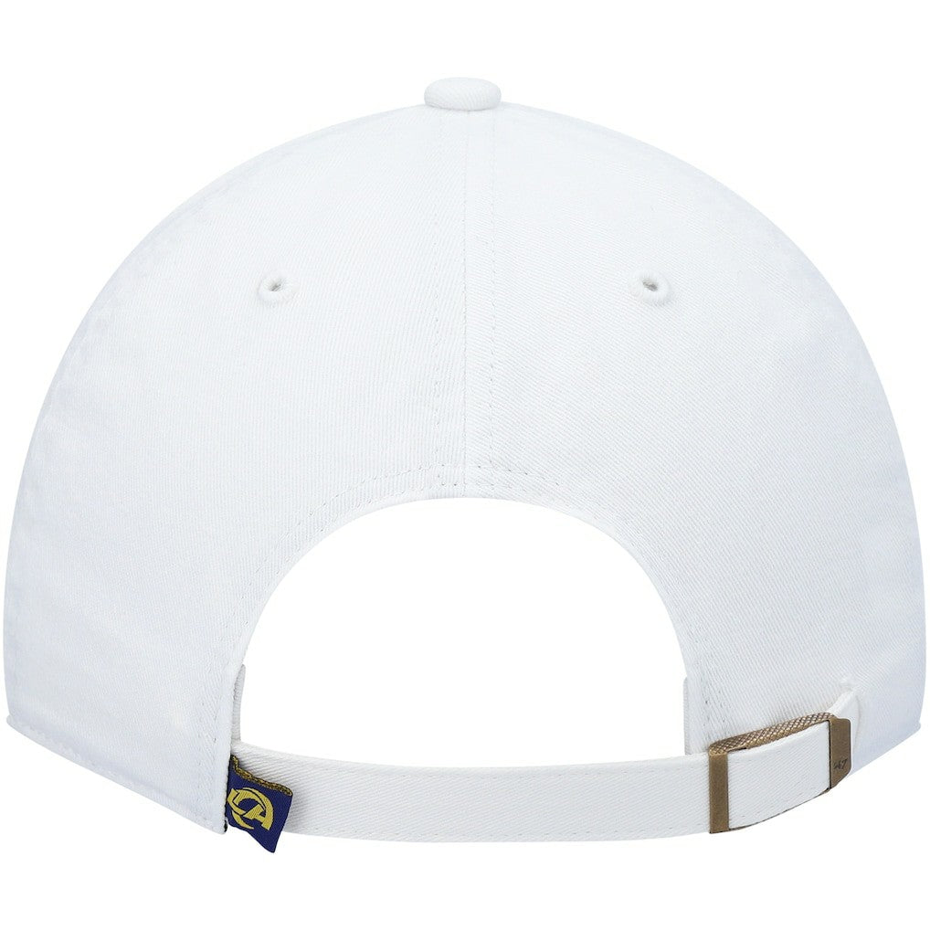 Los Angeles Rams '47 Logo Clean Up Adjustable Hat - White Hats