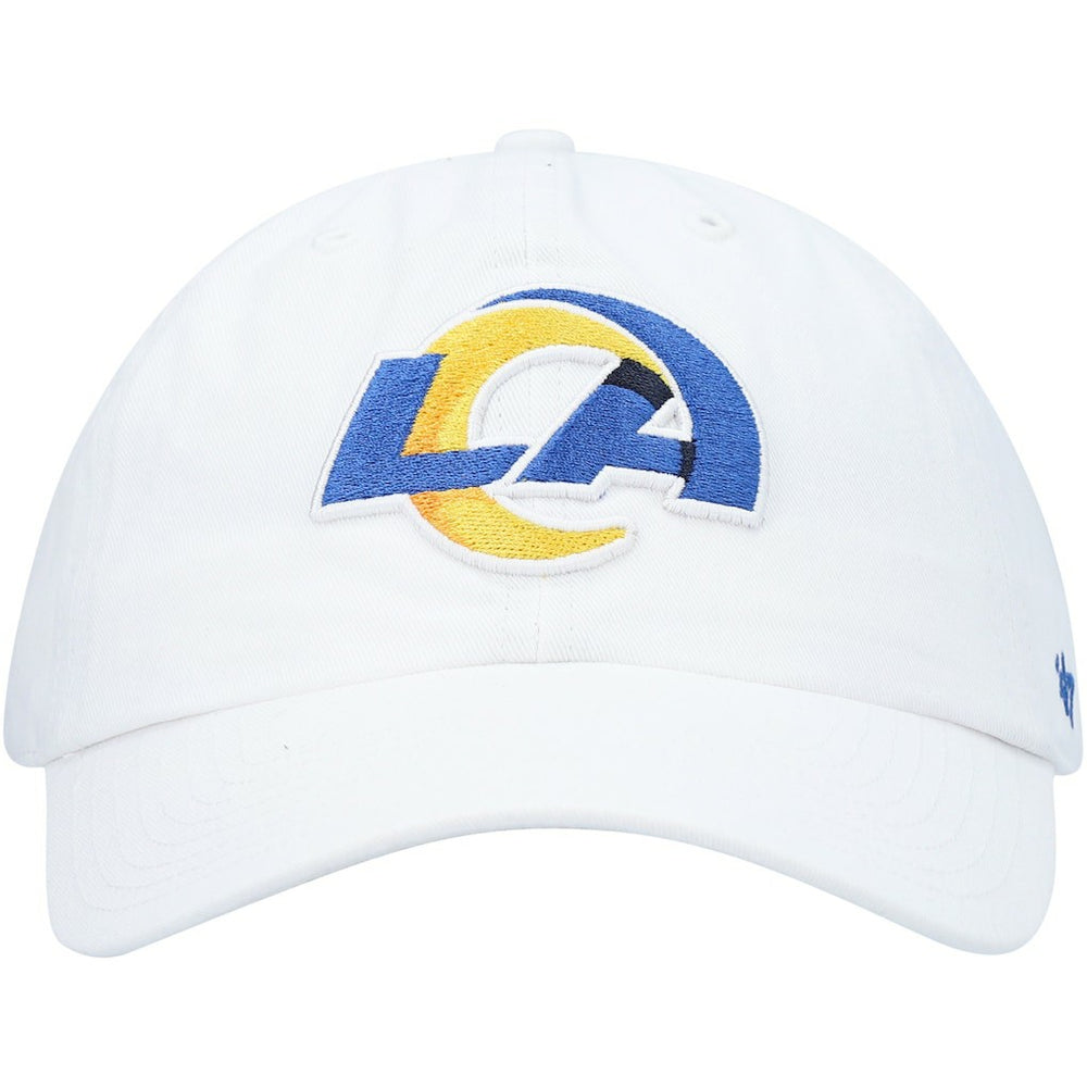 Los Angeles Rams '47 Logo Clean Up Adjustable Hat - White Hats