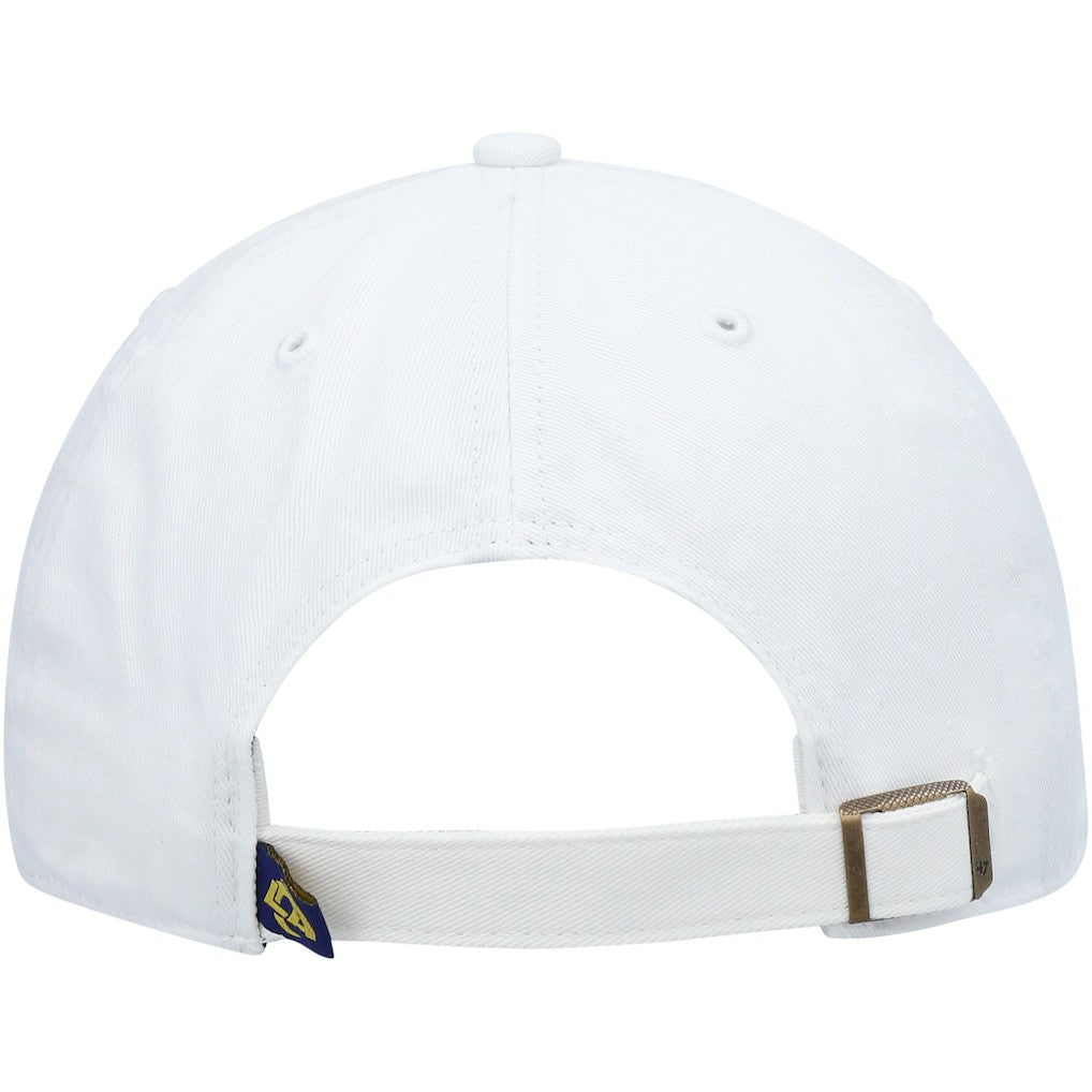 Los Angeles Rams '47 Logo Clean Up Adjustable Hat - White Hats