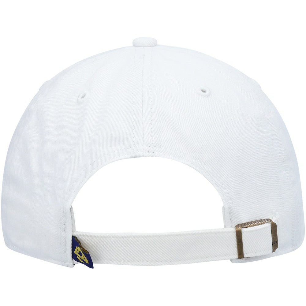 Los Angeles Rams '47 Logo Clean Up Adjustable Hat - White Hats