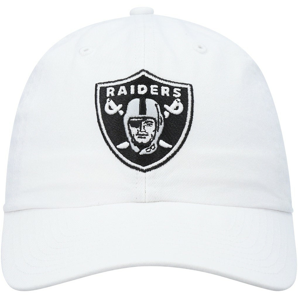 Las Vegas Raiders '47 Clean Up Adjustable Hat - White Hats