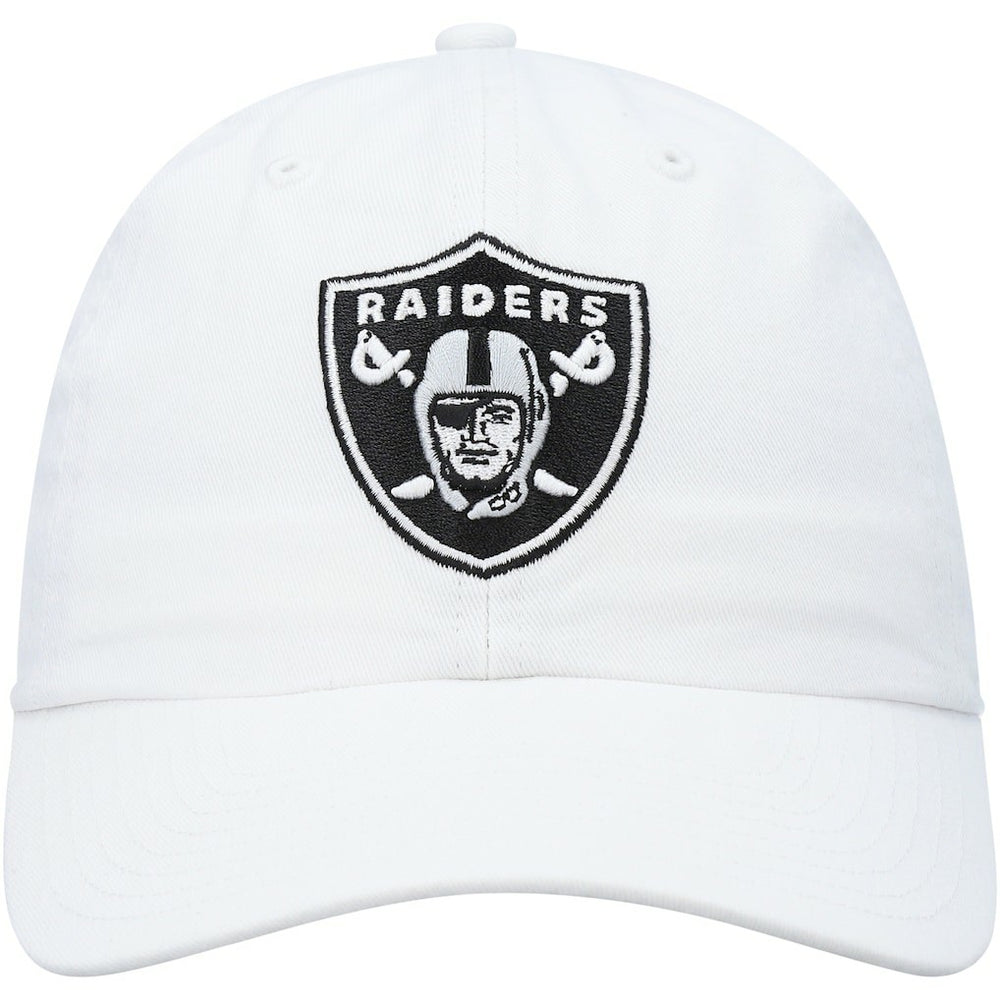 Las Vegas Raiders '47 Clean Up Adjustable Hat - White Hats