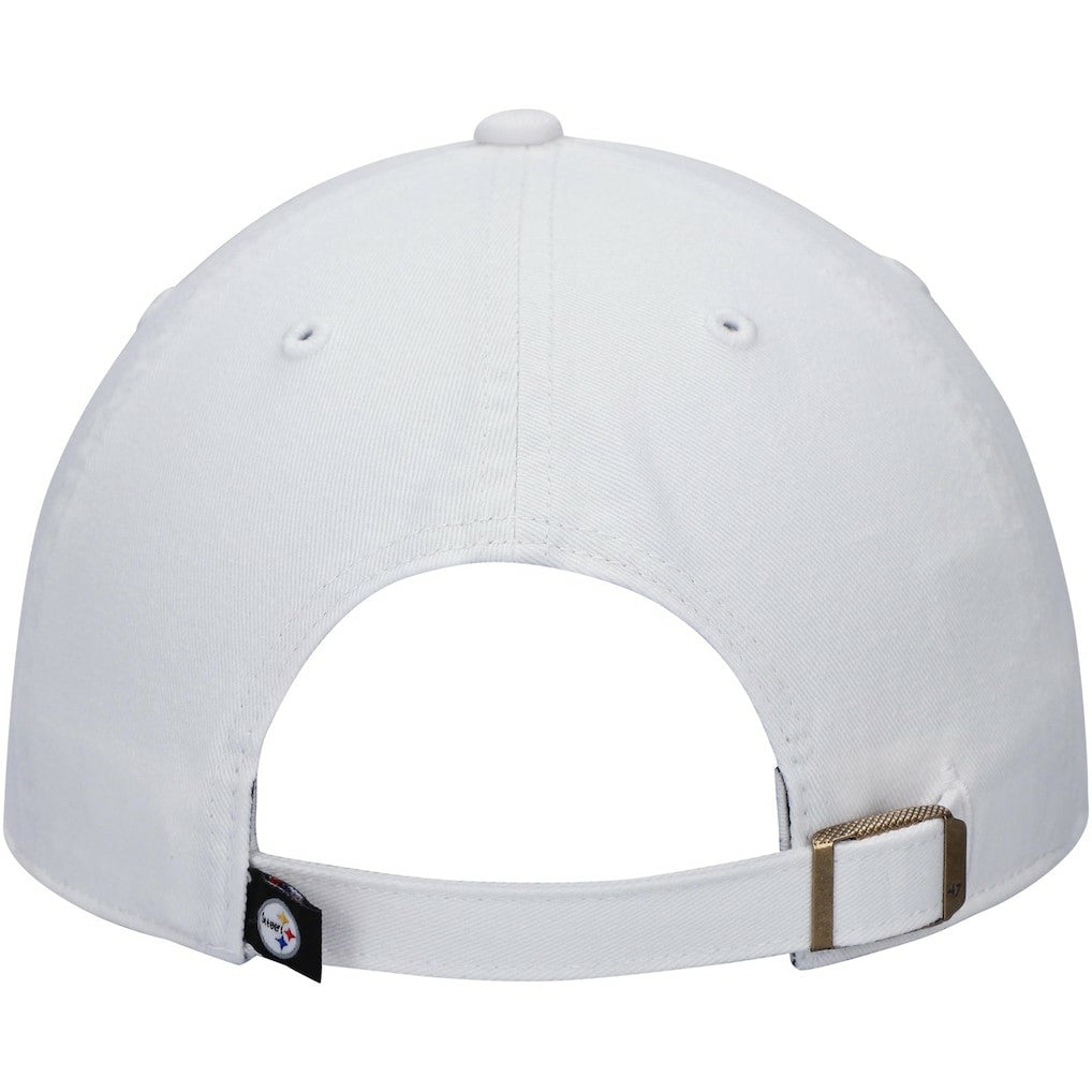 Pittsburgh Steelers '47 Clean Up Adjustable Hat - White Hats
