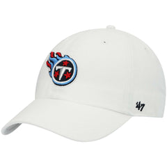 Tennessee Titans '47 Clean Up Adjustable Hat - White Hats