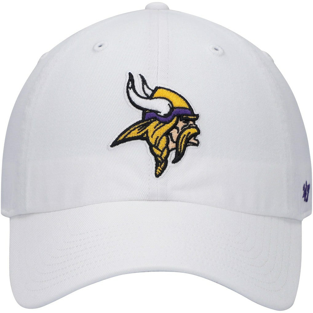 Minnesota Vikings '47 Logo Clean Up Adjustable Hat - White Hats