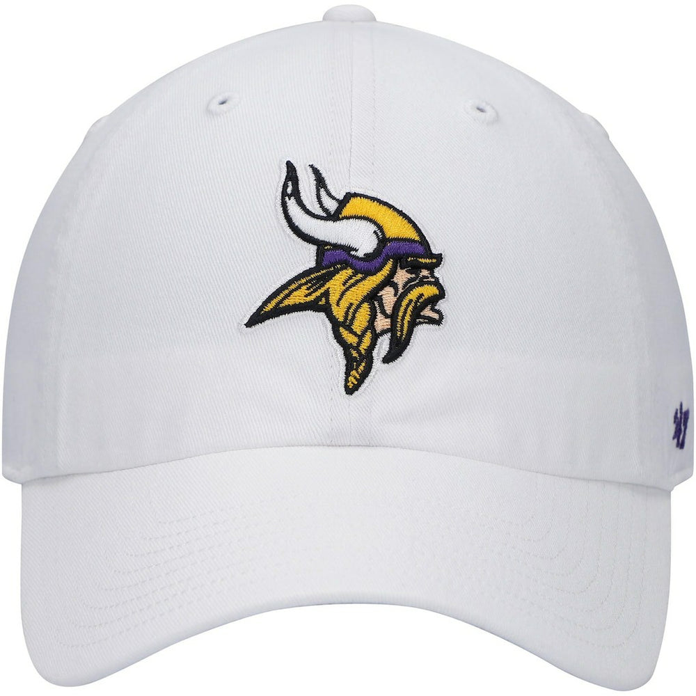 Minnesota Vikings '47 Logo Clean Up Adjustable Hat - White Hats