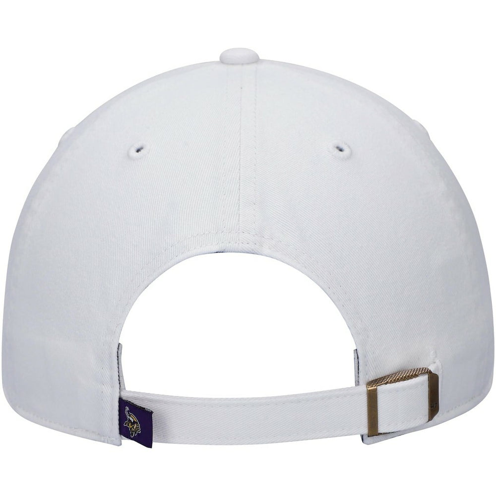 Minnesota Vikings '47 Logo Clean Up Adjustable Hat - White Hats