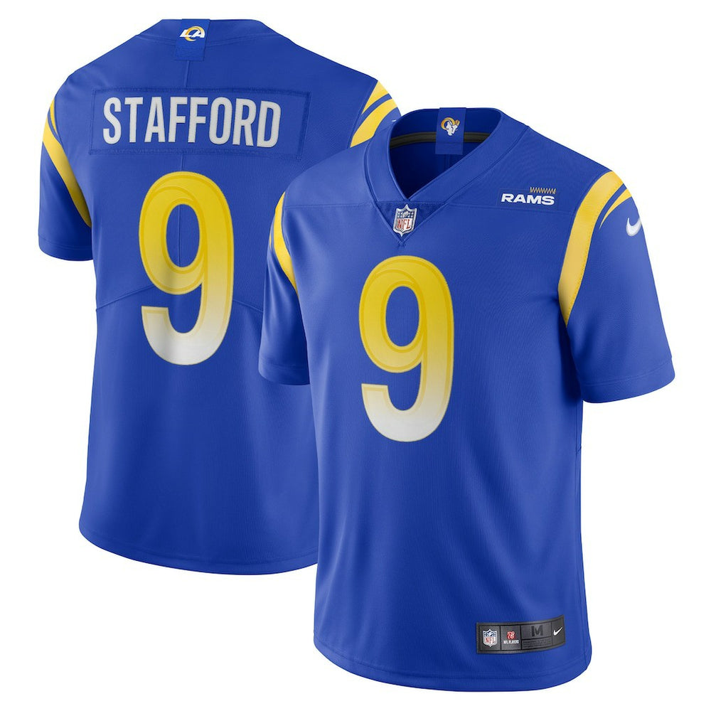 Matthew Stafford Los Angeles Rams Vapor Limited Jersey - Royal Jerseys
