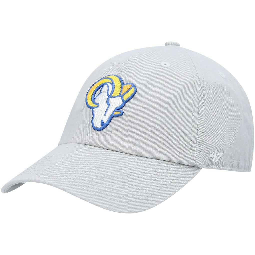Los Angeles Rams '47 Logo Clean Up Adjustable Hat - Gray Hats