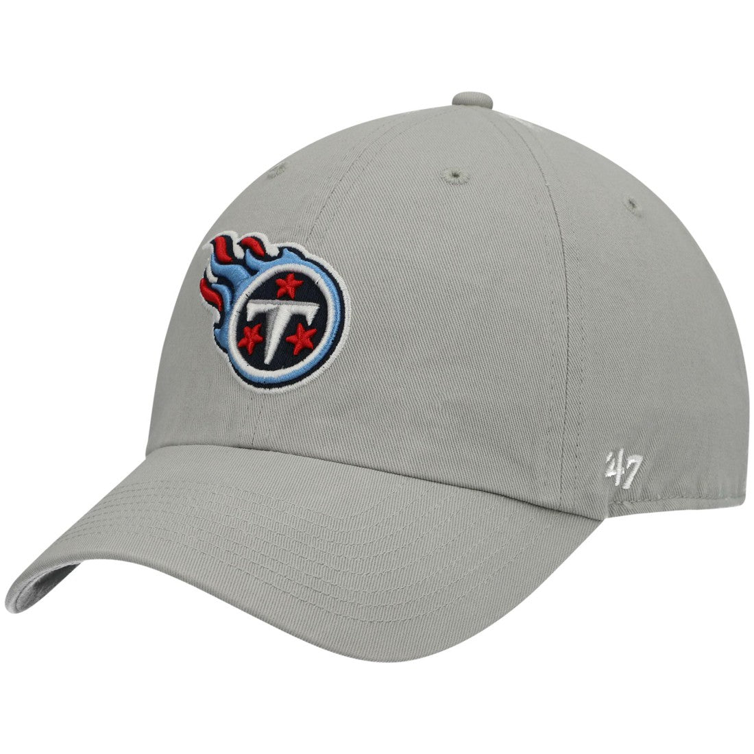 Tennessee Titans '47 Clean Up Adjustable Hat - Gray Hats