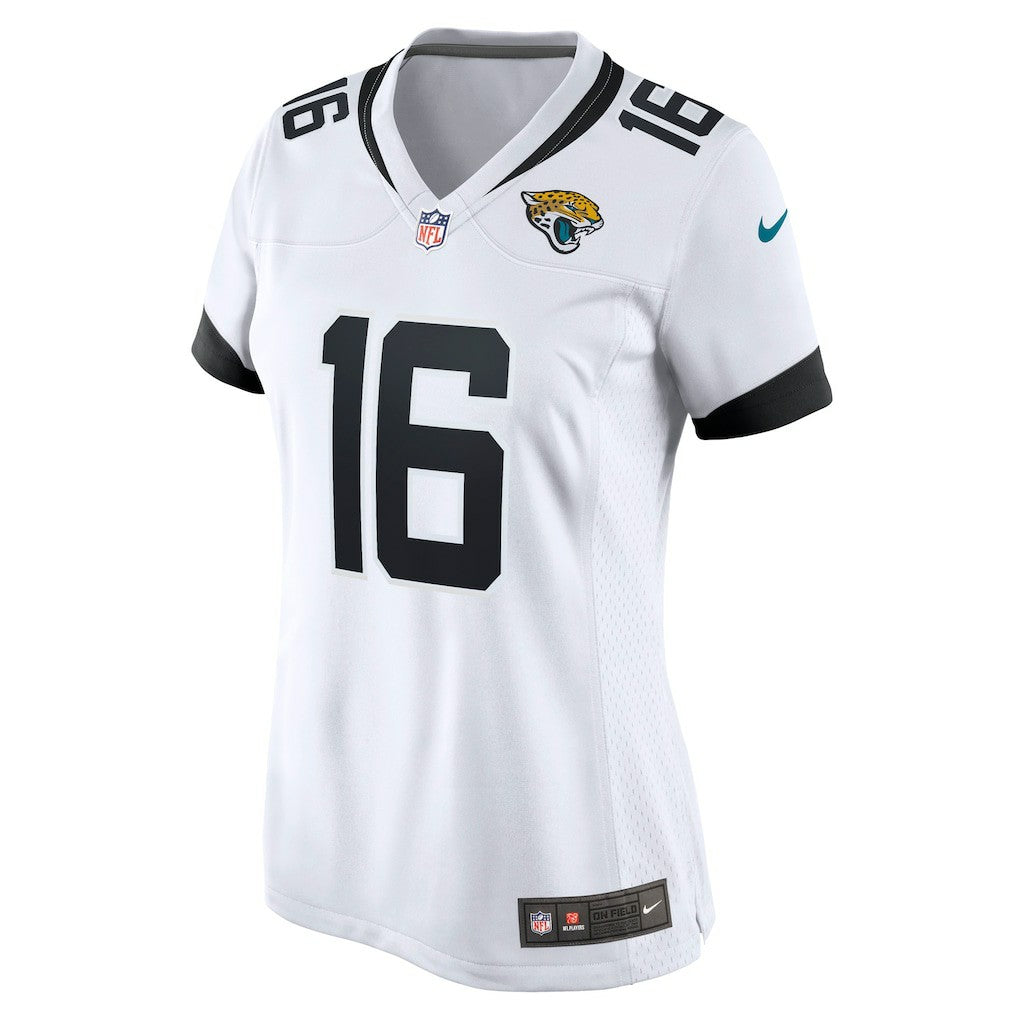Trevor Lawrence Jacksonville Jaguars Women's Game Jersey - White Jerseys
