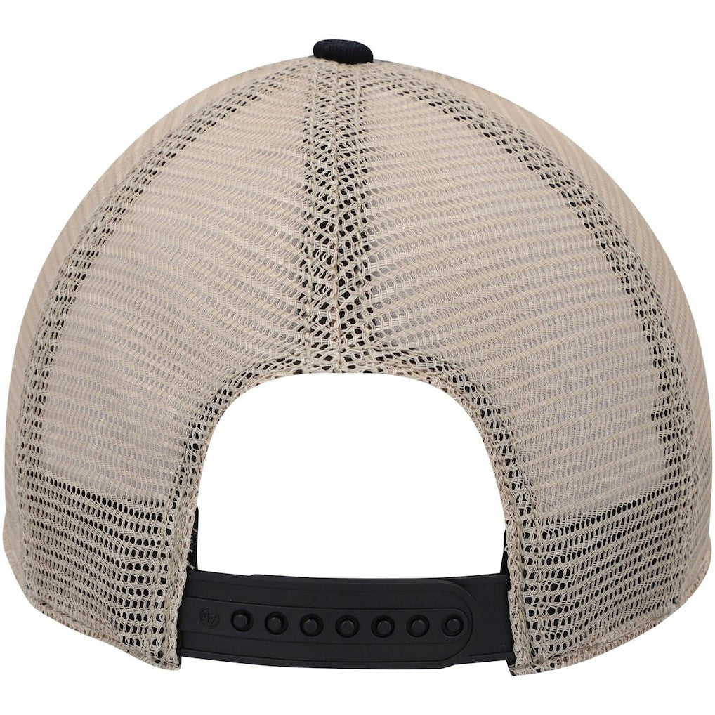 Cincinnati Bengals '47 Trawler Trucker Clean Up Snapback Hat - Black/Natural Hats