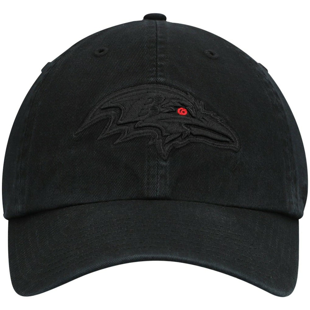 Baltimore Ravens '47 Team Tonal Clean Up Adjustable Hat - Black Hats