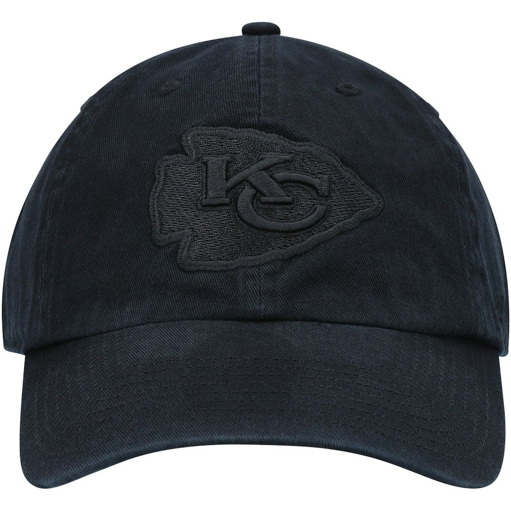 Kansas City Chiefs '47 Team Tonal Clean Up Adjustable Hat - Black Hats