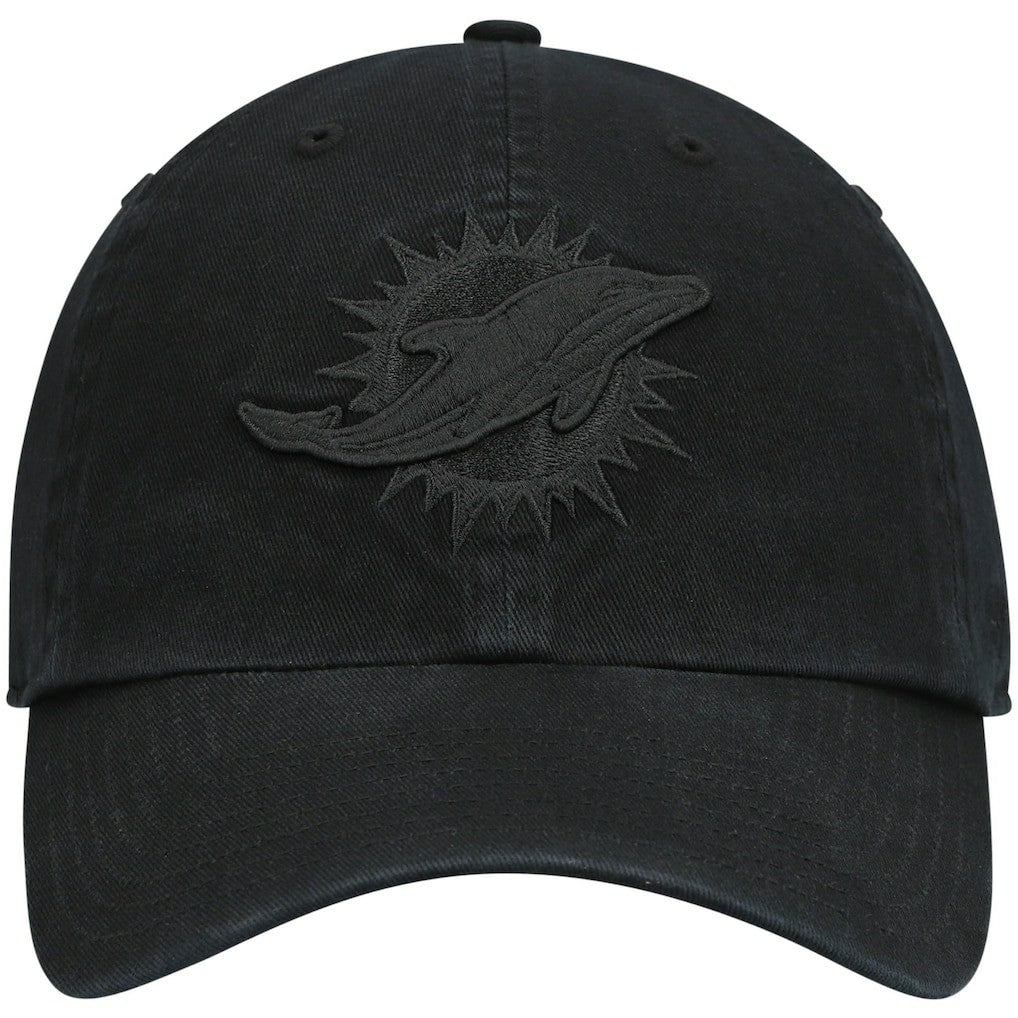 Miami Dolphins '47 Team Tonal Clean Up Adjustable Hat - Black Hats