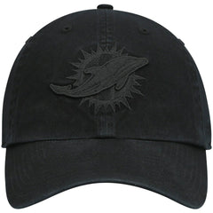 Miami Dolphins '47 Team Tonal Clean Up Adjustable Hat - Black Hats