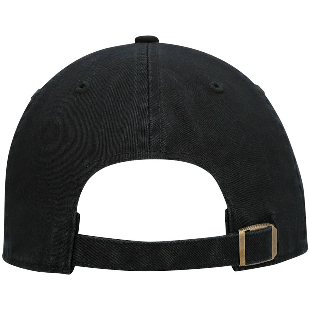 New Orleans Saints '47 Team Tonal Clean Up Adjustable Hat - Black Hats