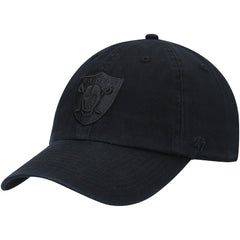 Las Vegas Raiders '47 Team Tonal Clean Up Adjustable Hat - Black Hats