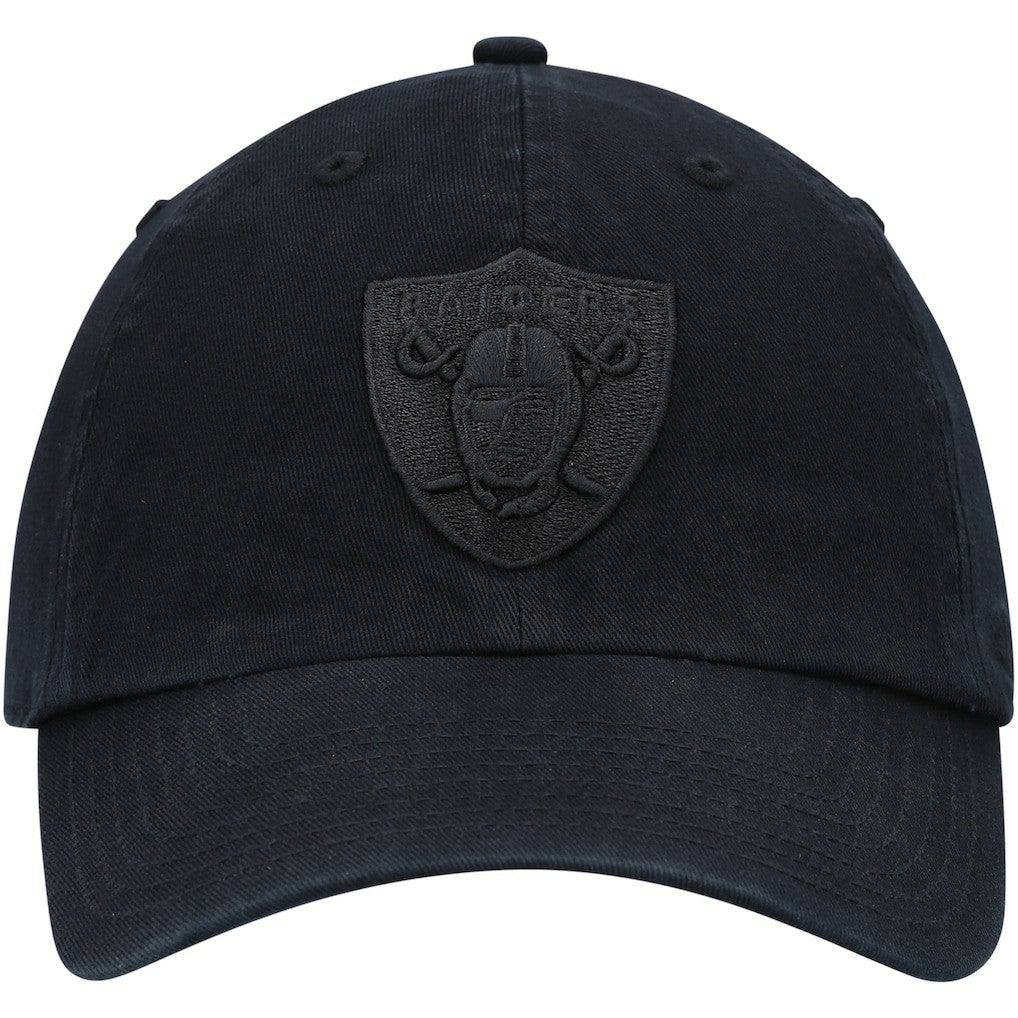 Las Vegas Raiders '47 Team Tonal Clean Up Adjustable Hat - Black Hats