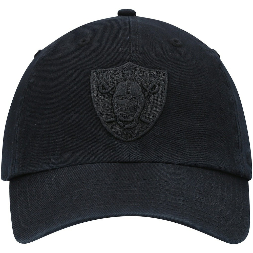 Las Vegas Raiders '47 Team Tonal Clean Up Adjustable Hat - Black Hats
