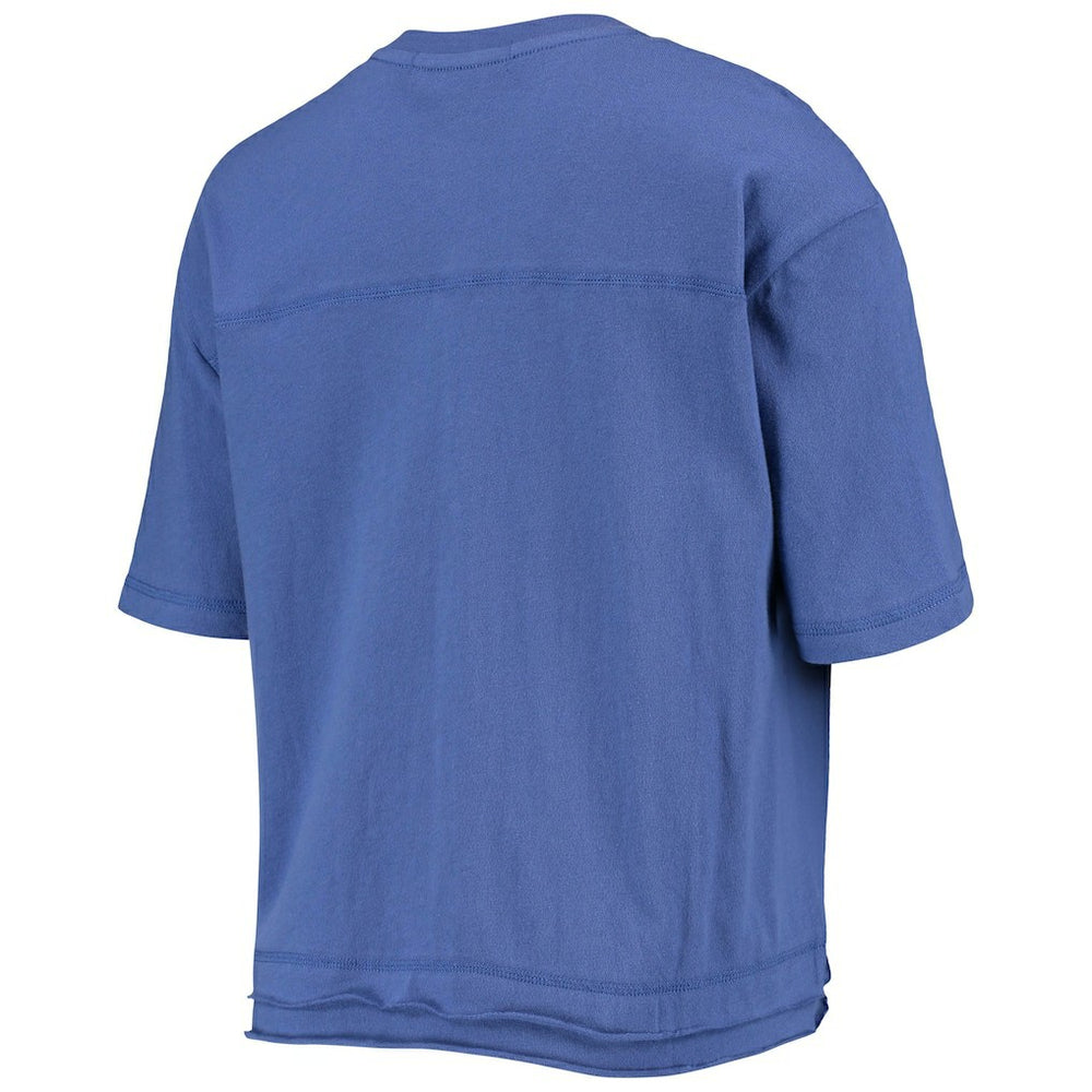 Philadelphia 76ers Junk Food Women's Gradient Crop Top Royal