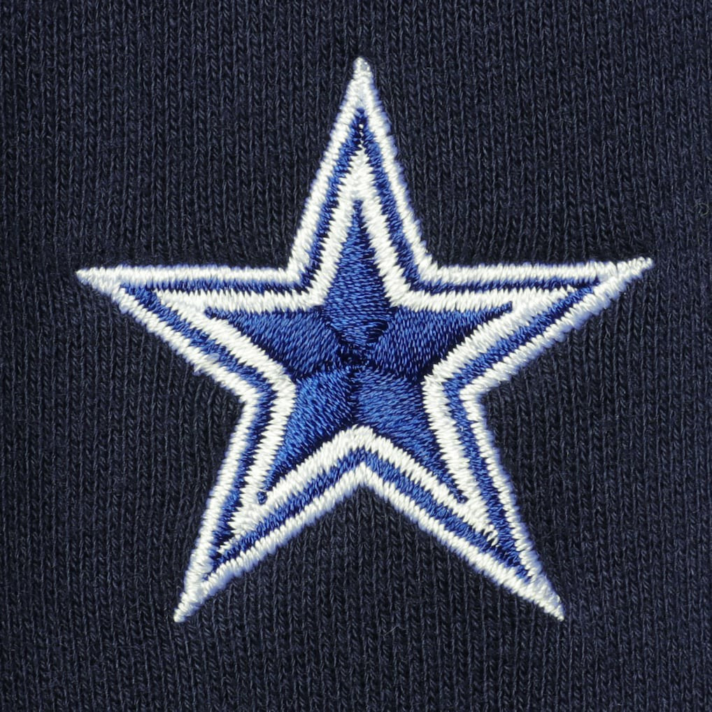 Dallas Cowboys Vineyard Vines Women's Shep Shirt Quarter-Zip Sweatshirt - Navy Sweatshirts