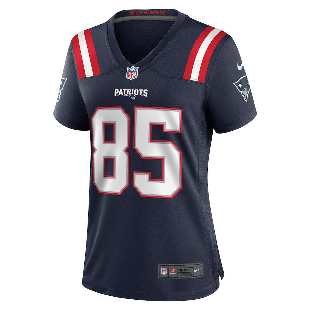 Hunter Henry New England Patriots Women's Game Jersey - Navy Jerseys