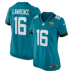 Trevor Lawrence Jacksonville Jaguars Women's Player Game Jersey - Teal Jerseys
