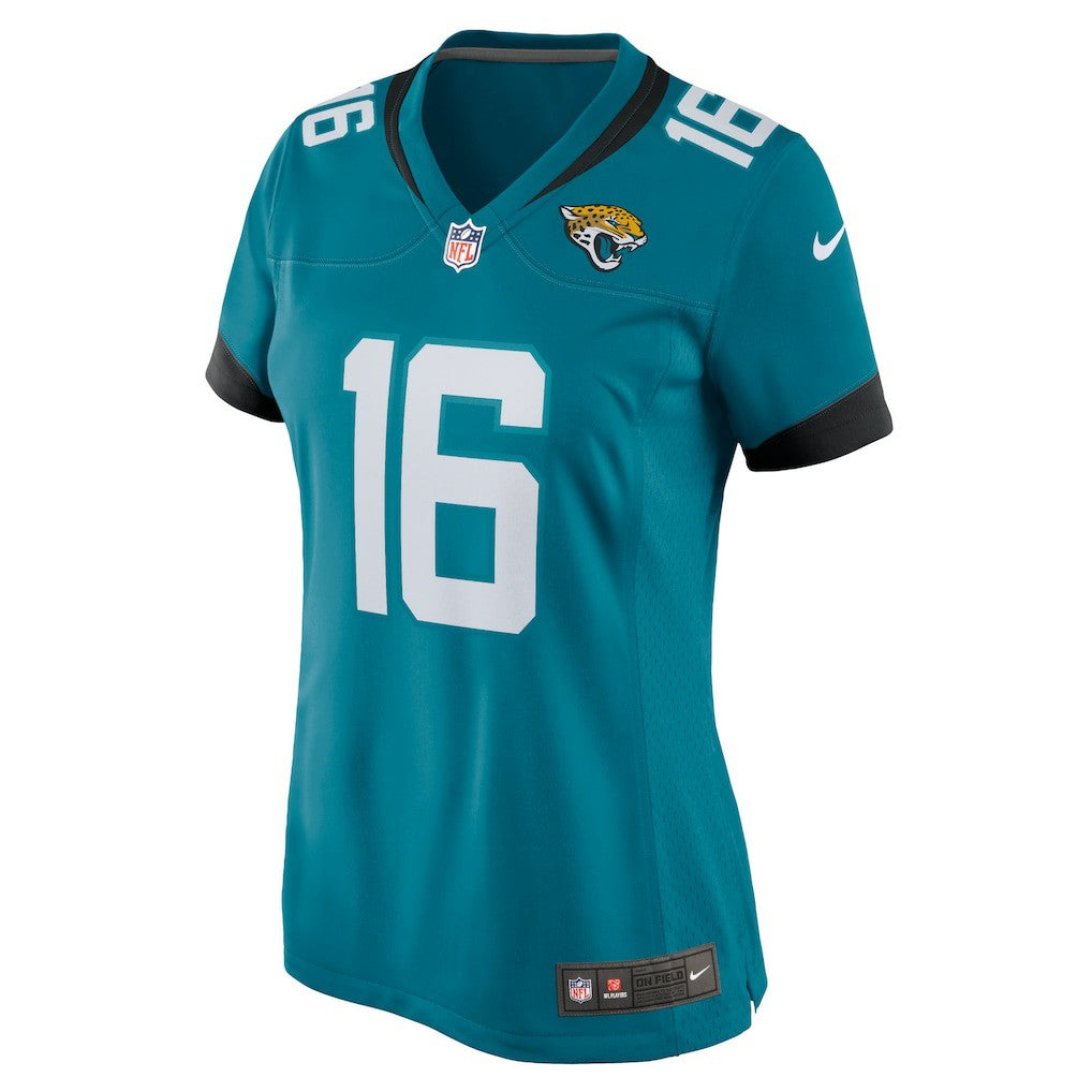 Trevor Lawrence Jacksonville Jaguars Women's Player Game Jersey - Teal Jerseys