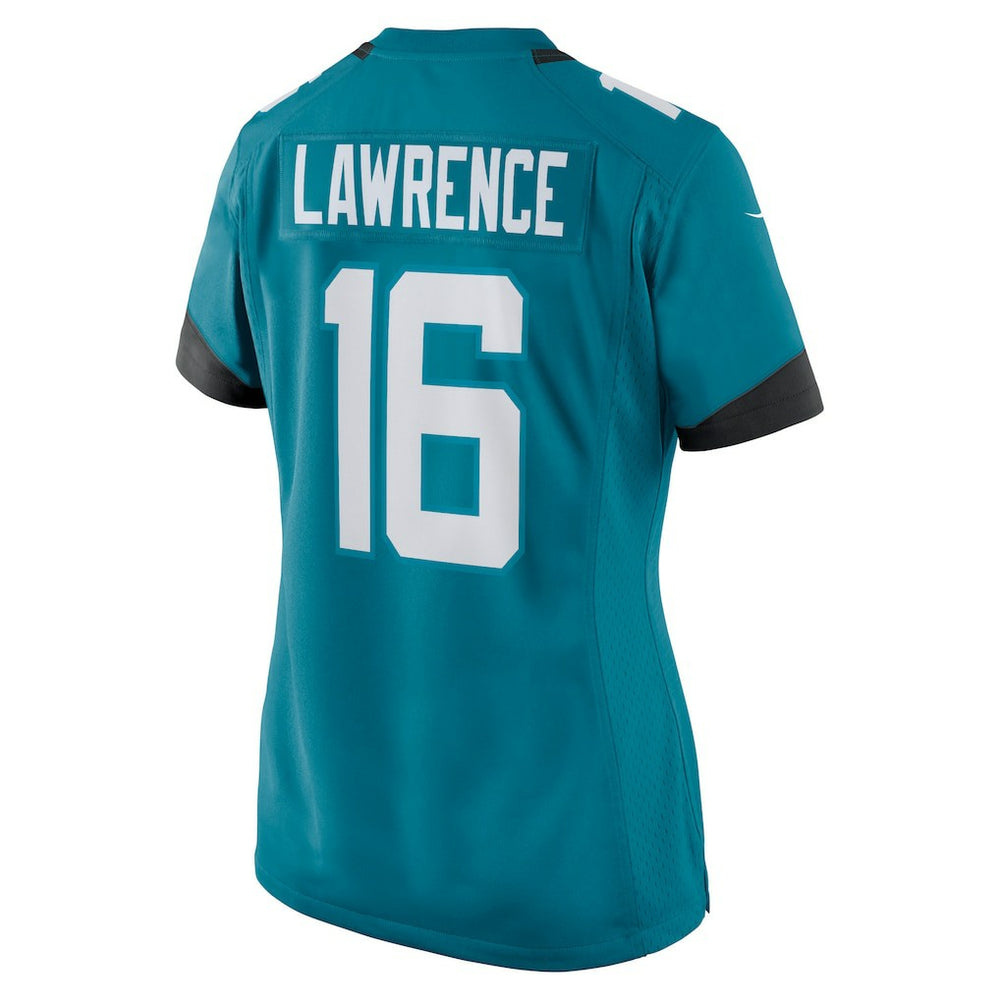 Trevor Lawrence Jacksonville Jaguars Women's Player Game Jersey - Teal Jerseys