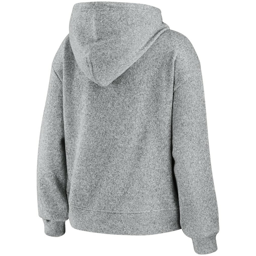 Carolina Panthers WEAR by Erin Andrews Women's Full-Zip Hoodie - Heathered Gray Hoodies
