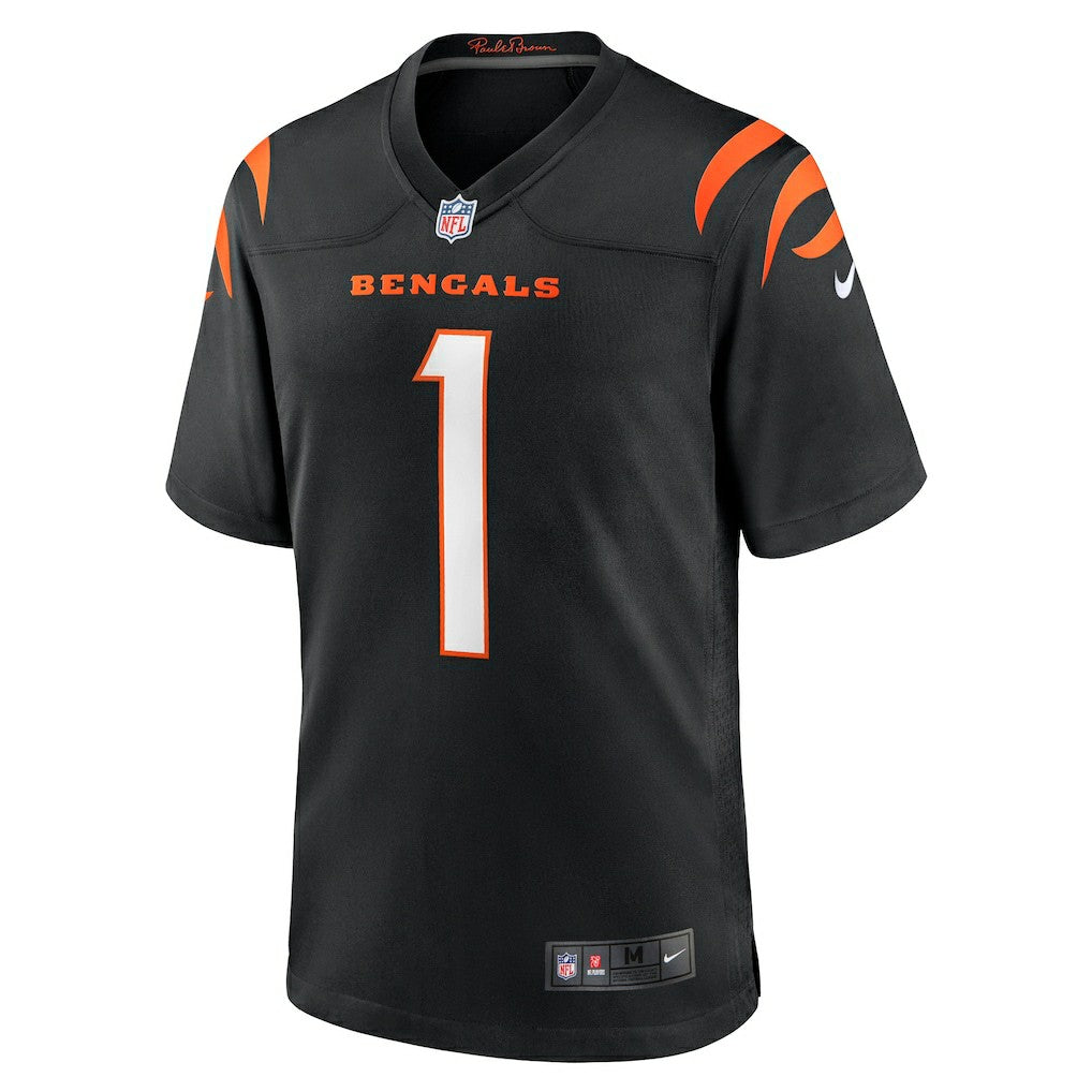 Ja'Marr Chase Cincinnati Bengals Game Jersey - Black Jerseys