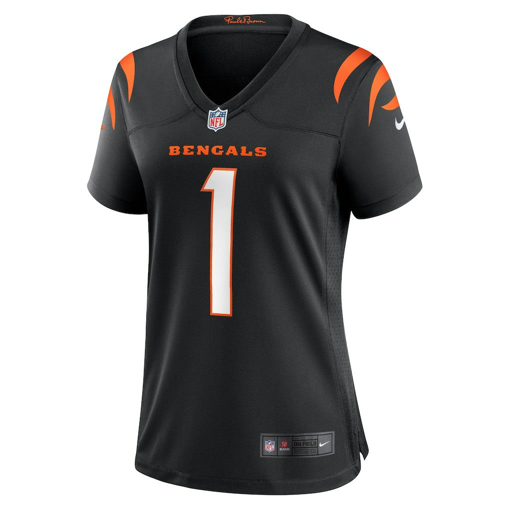 Ja'Marr Chase Cincinnati Bengals Women's Game Jersey - Black Jerseys