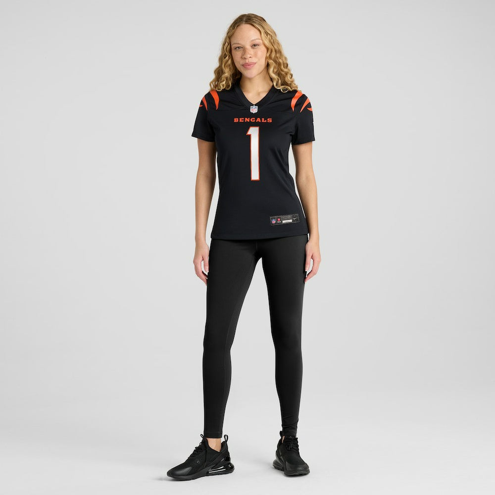 Ja'Marr Chase Cincinnati Bengals Women's Game Jersey - Black Jerseys