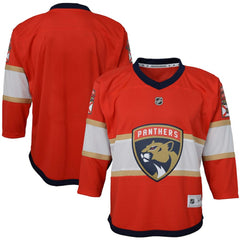 Florida Panthers Youth Home Replica Blank Jersey - Red | US 4328534