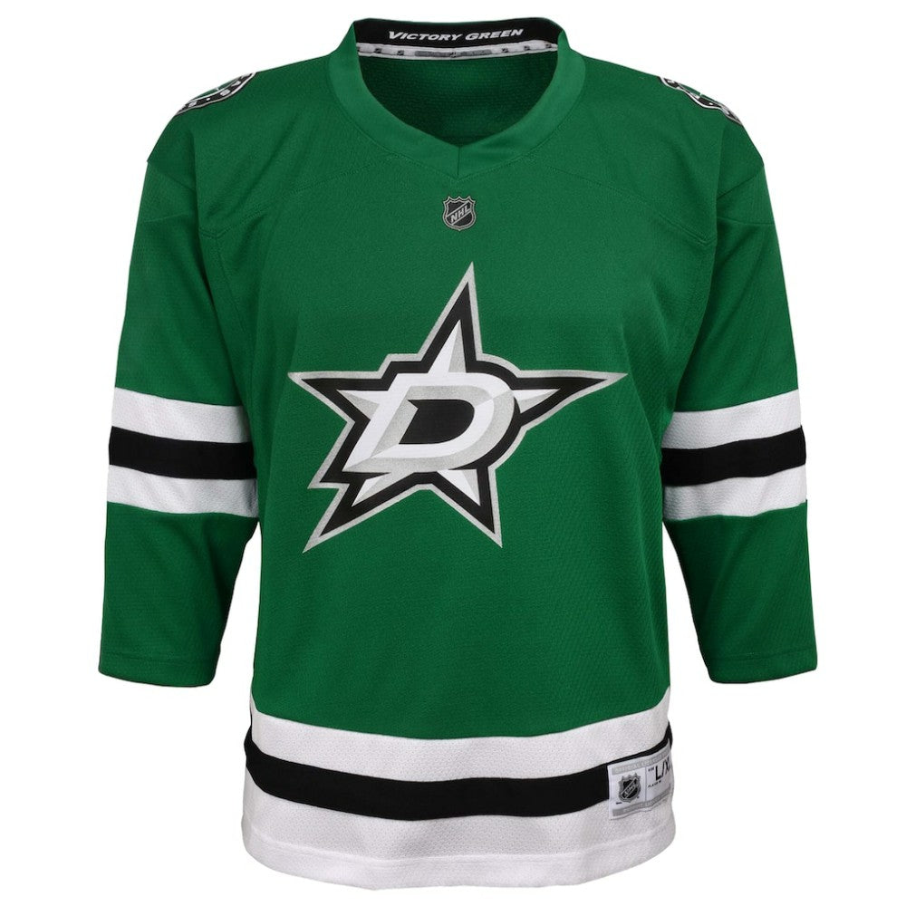 Dallas Stars Youth Home Replica Custom Jersey - Green | US 4328539