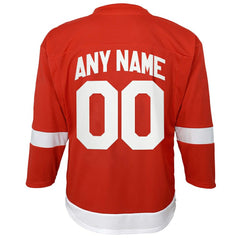 Detroit Red Wings Youth Home Replica Custom Jersey - Red | US 4328540